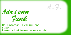 adrienn funk business card